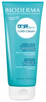 BIODERMA product photo, ABCDerm Cold Cream Body 200ml baby children kids moisturizer, dry skin